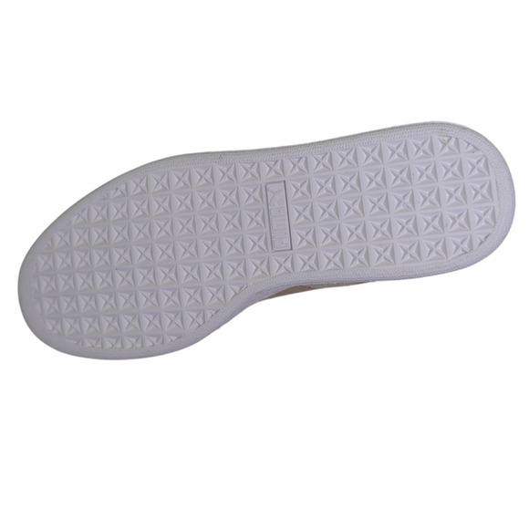 Puma Suede Classic Sneakers Cream & Tan Women’s US 8.5 NWOT Soft Fall Neutral - Picture 14 of 16